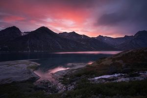 Bloody fjord