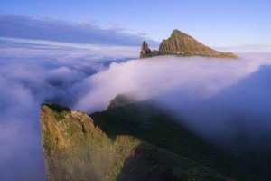 Above the clouds