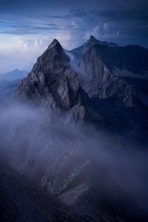 Massif du Dévoluy - Roc de Garnesier